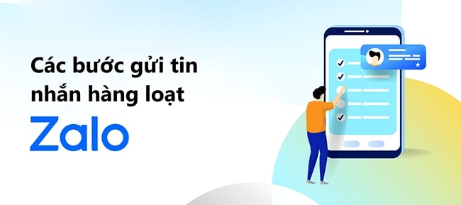 Các bước gửi tin nhắn Zalo hàng loạt